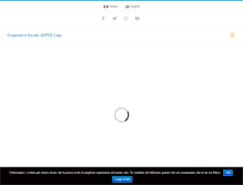 Tablet Screenshot of cooperativaaeper.it